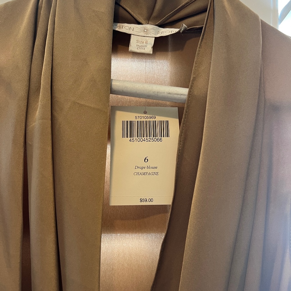 Boston Proper Draped top